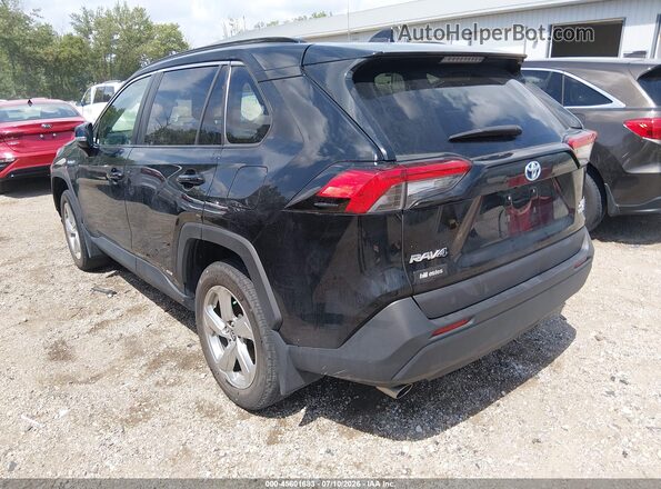 2T3B6RFV8MW023560 2021 TOYOTA RAV4 HYBRID Black Հետևի ձախ