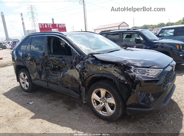 2T3B6RFV8MW023560 2021 TOYOTA RAV4 HYBRID Black Դիմացի տեսք