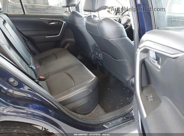 2T3B6RFV8MW025468 2021 TOYOTA RAV4 HYBRID Blue VIN sticker view