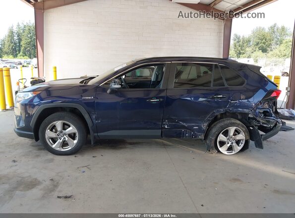 2T3B6RFV8MW025468 2021 TOYOTA RAV4 HYBRID Blue 360 interior view