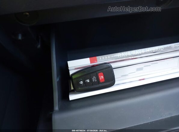 2T3B6RFV9RW053531 2024 TOYOTA RAV4 HYBRID Black Dashboard view
