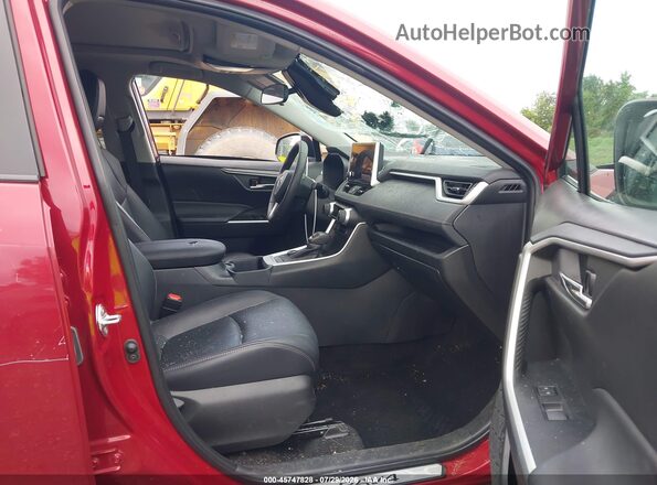 2T3B6RFV9RW057658 2024 TOYOTA RAV4 HYBRID Red Widok wnętrza z przodu