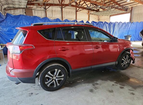 2T3BFREV0GW449541 2016 TOYOTA RAV4 Maroon Задня права чверть