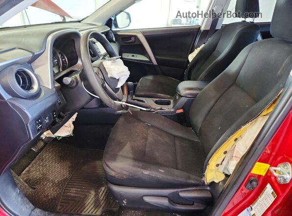 2T3BFREV0GW449541 2016 TOYOTA RAV4 Maroon Вид салону спереду