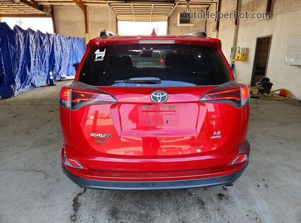 2T3BFREV0GW449541 2016 TOYOTA RAV4 Maroon Вид ззаду