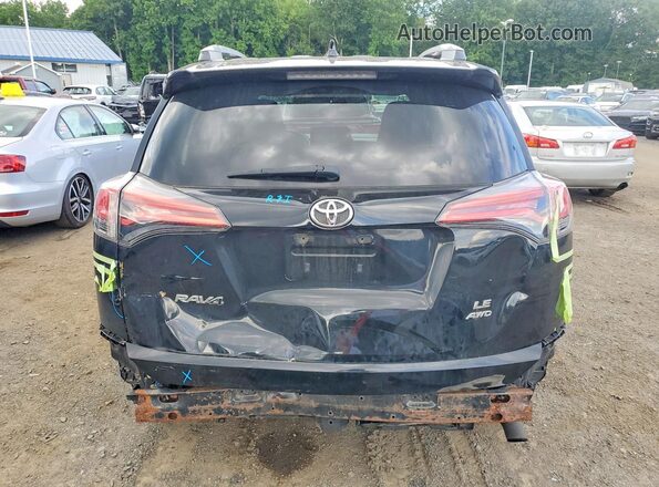 2T3BFREV0GW453248 2016 TOYOTA RAV4 Black Widok z tyłu