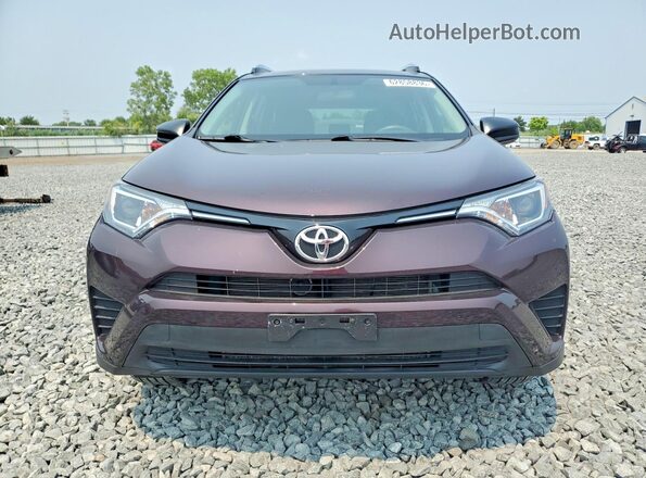 2T3BFREV0GW533181 2016 TOYOTA RAV4 Burgundy წინა ხედი