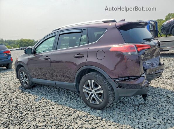 2T3BFREV0GW533181 2016 TOYOTA RAV4 Burgundy უკანა მარცხენა