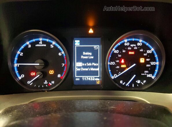 2T3BFREV0HW563153 2017 TOYOTA RAV4 Purple Vista del cuadro de instrumentos