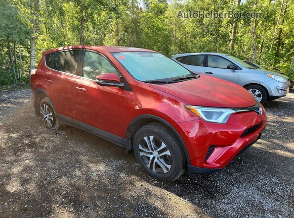 2T3BFREV1GW472634 2016 TOYOTA RAV4 Red Передня права чверть