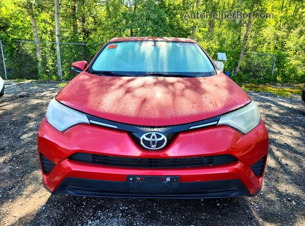2T3BFREV1GW472634 2016 TOYOTA RAV4 Red Вид спереду