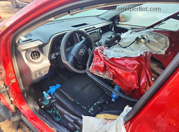 2T3BFREV1GW472634 2016 TOYOTA RAV4 Red Вид панелі приладів