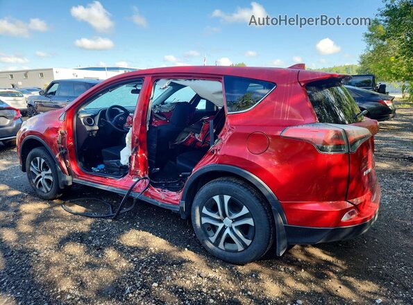 2T3BFREV1GW472634 2016 TOYOTA RAV4 Red Задня ліва чверть