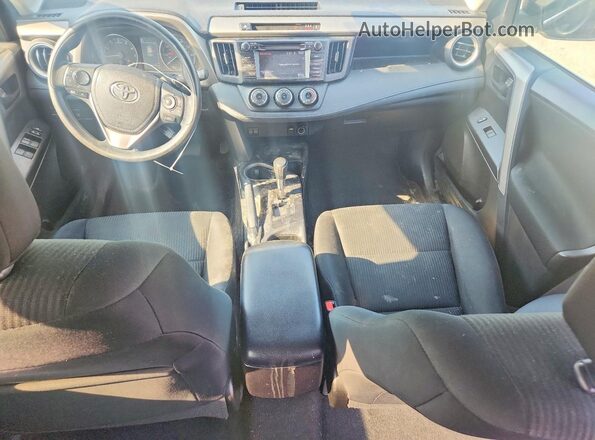 2T3BFREV1HW575361 2017 TOYOTA RAV4 Black Вид панелі приладів