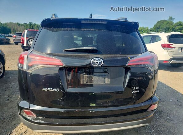 2T3BFREV1HW575361 2017 TOYOTA RAV4 Black Вид ззаду