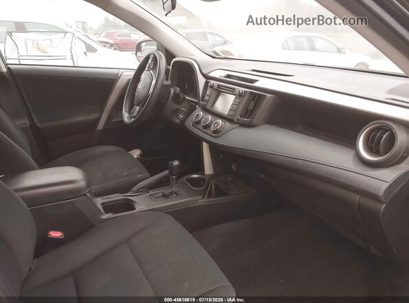 2T3BFREV1JW807687 2018 TOYOTA RAV4 Black Вид салону спереду