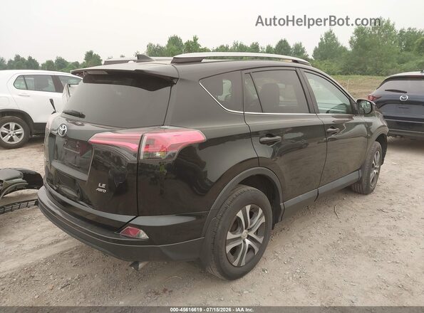2T3BFREV1JW807687 2018 TOYOTA RAV4 Black Задня права чверть