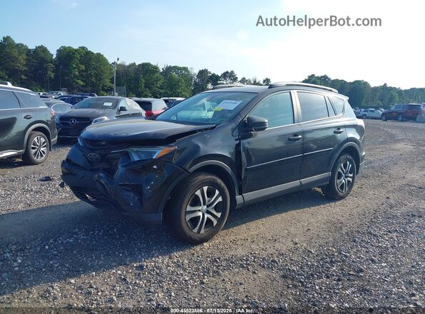2T3BFREV1JW831584 2018 TOYOTA RAV4 Black Вид підкапотного простору