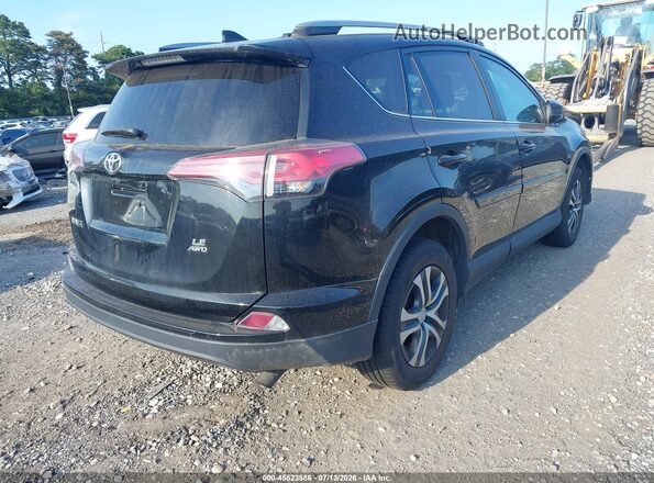 2T3BFREV1JW831584 2018 TOYOTA RAV4 Black Задня права чверть
