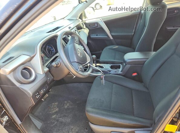 2T3BFREV1JW840110 2018 TOYOTA RAV4 Black Вид салону спереду