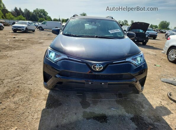 2T3BFREV1JW840110 2018 TOYOTA RAV4 Black Вид спереду