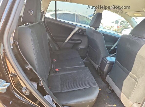 2T3BFREV1JW840110 2018 TOYOTA RAV4 Black Вид задніх сидінь
