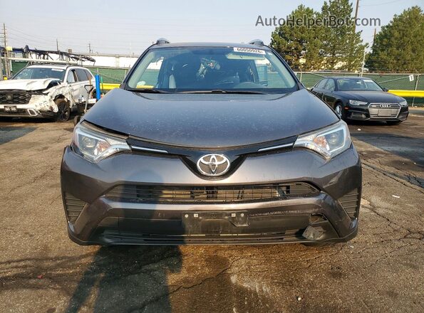 2T3BFREV2GW409123 2016 TOYOTA RAV4 Gray Widok z przodu