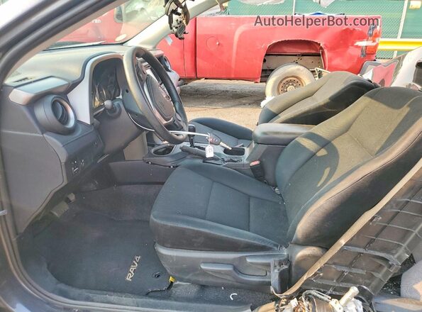 2T3BFREV2GW409123 2016 TOYOTA RAV4 Gray Widok wnętrza z przodu