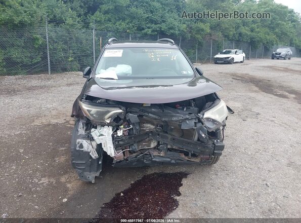 2T3BFREV2GW461562 2016 TOYOTA RAV4 Purple Vista del cuadro de instrumentos