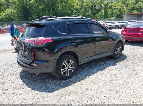 2T3BFREV2HW560609 2017 TOYOTA RAV4 Black Tył prawy