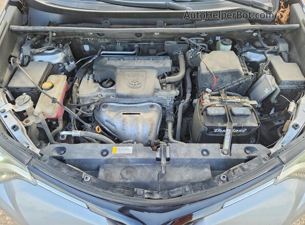 2T3BFREV2HW585123 2017 TOYOTA RAV4 Серебряный Вид подкапотного пространства
