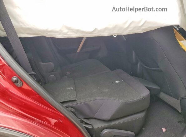 2T3BFREV2JW719523 2018 TOYOTA RAV4 Red Rear interior view