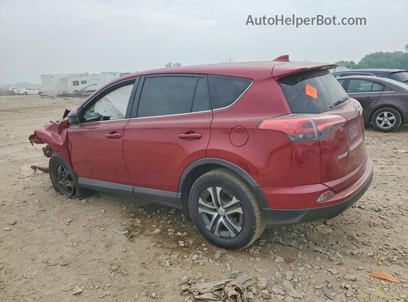 2T3BFREV2JW719523 2018 TOYOTA RAV4 Red Rear left