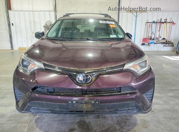 2T3BFREV2JW781892 2018 TOYOTA RAV4 Burgundy Դիմացի տեսք