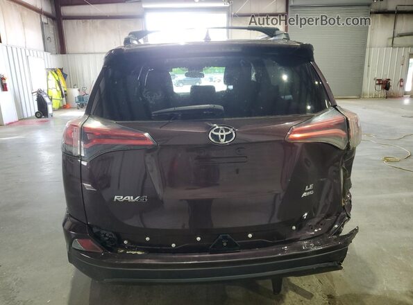 2T3BFREV2JW781892 2018 TOYOTA RAV4 Burgundy 