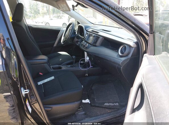 2T3BFREV2JW839015 2018 TOYOTA RAV4 Black Вид салону спереду