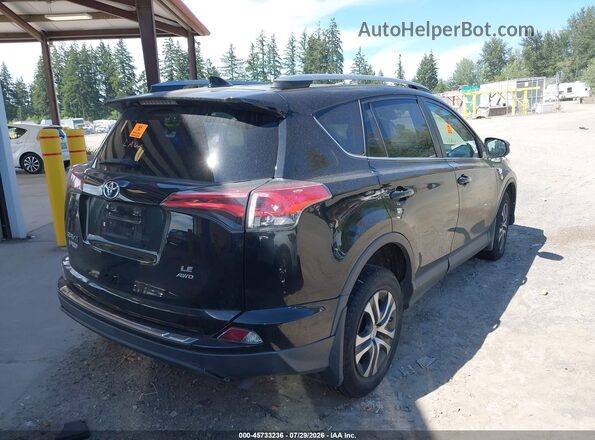 2T3BFREV2JW839015 2018 TOYOTA RAV4 Black Задня права чверть
