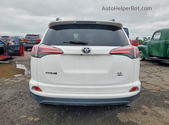 2T3BFREV3GW485689 2016 TOYOTA RAV4 Белый Вид сзади