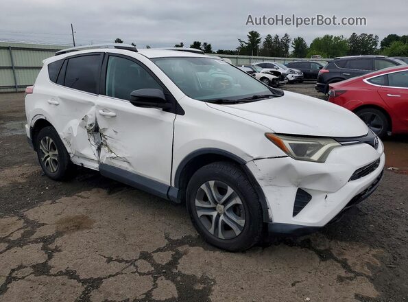 2T3BFREV3GW485689 2016 TOYOTA RAV4 Белый Передняя правая четверть