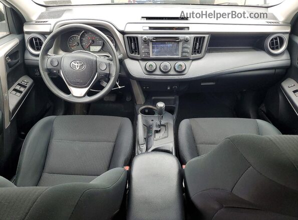 2T3BFREV3GW485689 2016 TOYOTA RAV4 Белый Вид панели приборов
