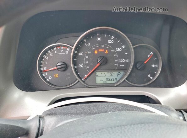 2T3BFREV3GW485689 2016 TOYOTA RAV4 Белый Вид щитка приборов