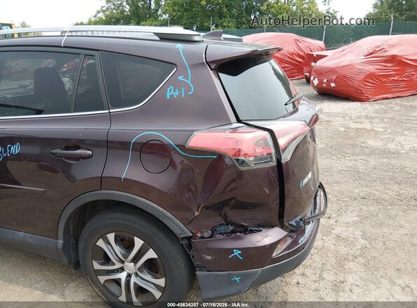 2T3BFREV3HW672495 2017 TOYOTA RAV4 Burgundy Դիմացի տեսք