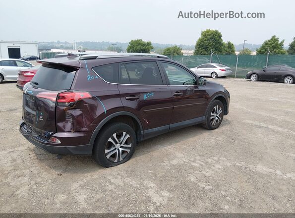 2T3BFREV3HW672495 2017 TOYOTA RAV4 Burgundy Հետևի աջ