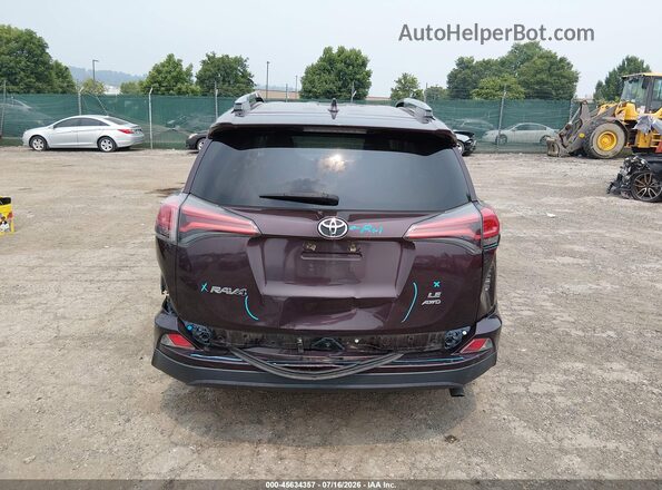 2T3BFREV3HW672495 2017 TOYOTA RAV4 Burgundy 
