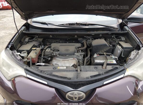 2T3BFREV3HW672495 2017 TOYOTA RAV4 Burgundy Հետևի տեսք