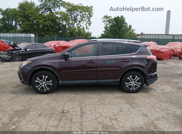 2T3BFREV3HW672495 2017 TOYOTA RAV4 Burgundy Սալոնի 360 աստիճան տեսք