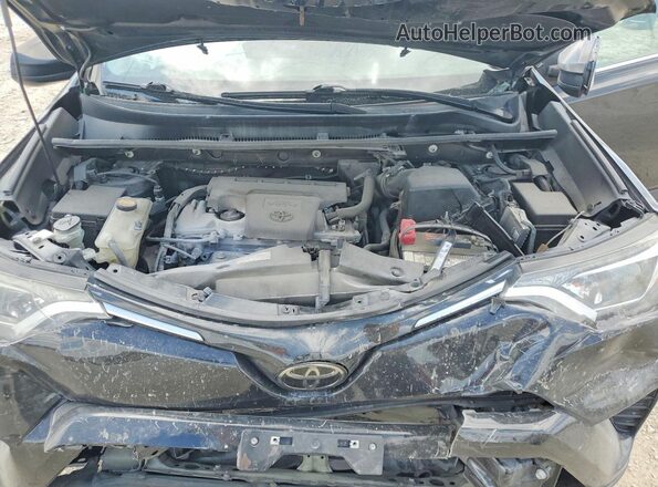 2T3BFREV3JW792500 2018 TOYOTA RAV4 Black Widok komory silnika