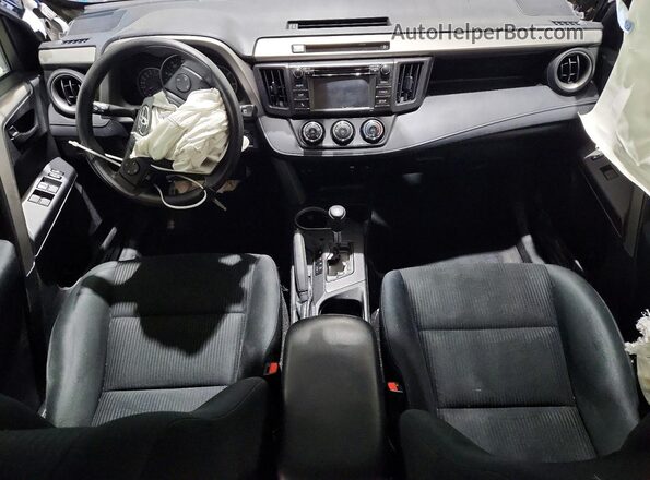 2T3BFREV4GW423587 2016 TOYOTA RAV4 Black Widok deski rozdzielczej