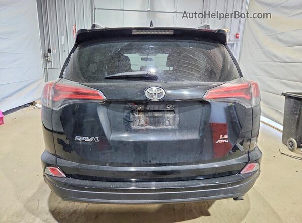 2T3BFREV4GW423587 2016 TOYOTA RAV4 Black Widok z tyłu