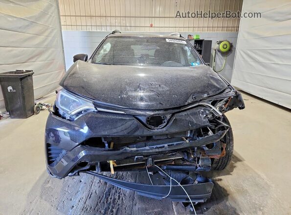 2T3BFREV4GW423587 2016 TOYOTA RAV4 Black Widok z przodu